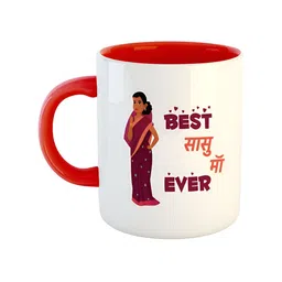 ARTBUG Red & White Dishwasher Safe Printed Ceramic Glossy Mug-15