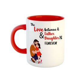 ARTBUG White & Red Text Or Slogans Printed Ceramic Glossy Mug 350ml-10