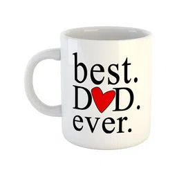 ARTBUG White & White Printed Ceramic Glossy Core Set of Cups and Mugs-picture-32