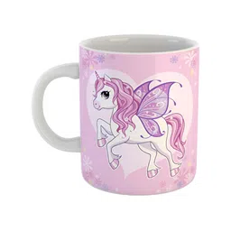 ARTBUG White & White Printed Ceramic Glossy Core Set of Cups and Mugs-picture-15