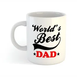 ARTBUG White & White Printed Ceramic Glossy Core Set of Cups and Mugs-image-82