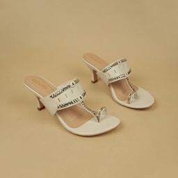 Ozuri Embellished Block Mules-54