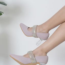 CORSICA Embellished Party Block Mules-18
