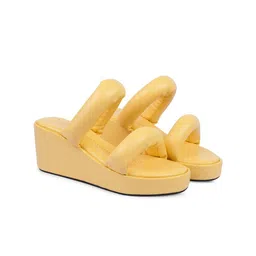 JM Looks Open Toe Wedge Heels image 4