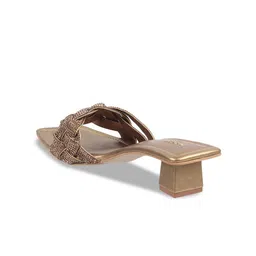 Mochi Embellished Open Toe Block Heels image 4