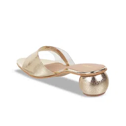 Mochi Textured Open Toe Block Heels image 5