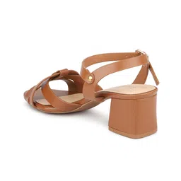 Inc 5 Textured Open Toe Block Heels image 5