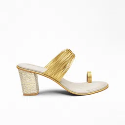Signature Sole Embellished Party Block Heels image 5