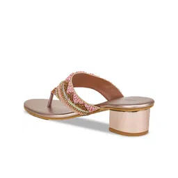 Shezone Textured Block Mules image 5