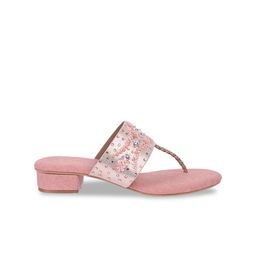 Metro Embellished Open Toe Block Heels image 5
