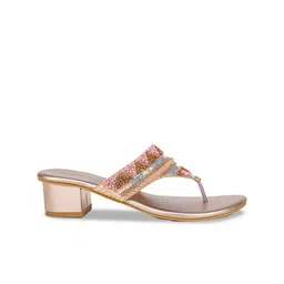 Shezone Textured Block Mules image 4