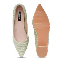 Sherrif Shoes Textured Block Mules image 3