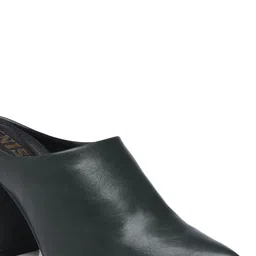 GNIST Women Pointed Toe Block Heel Mules image 2