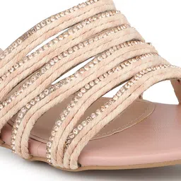 Inc 5 Embellished Open Toe Block Heels image 4
