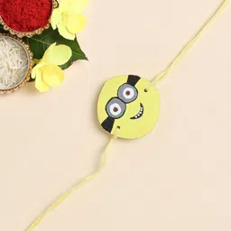 The Magic Wand Minion Printed Wooded Thread Rakhi-image-62