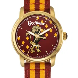 Fossil Men Red and Yellow Embellished Analogue Watch LE1158-Multi-image-61