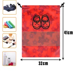 Kuber Industries Unisex Set Of 12 Printed Shoe Covers image 2