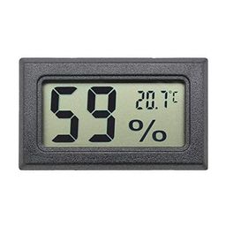PAXMAX Mini LCD Indoor Convenient Temperature Sensor Humidity Meter Thermometer Hygrometer Gauge image 1