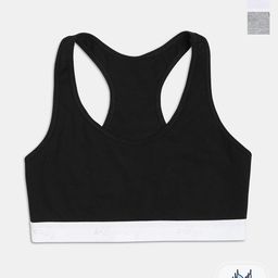 Sillysally Pack Of 3 Double Layer Full Coverage Non Padded Non Wired Sports Bra-6