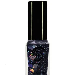 BEROMT Hexa Holo Chunky Long Lasting Nail Polish - 8 ml - BNP 225 - Grey-picture-13