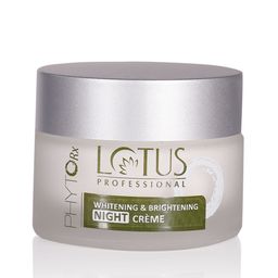 Lotus Herbals Sustainable Professional Phyto-Rx Whitening  Brightening Night Creme 50g-48