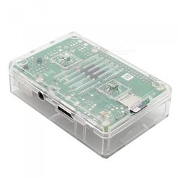 New High Quality Transparent ABS Case for Raspberry Pi 3/3+ with Slot for Cooling Fan & GPIO image 3