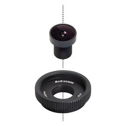 Arducam 120 Degree Wide Angle 1/2.3inch M12 Lens with Lens Adapter for Raspberry Pi High Quality Camera image 1
