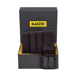 KAEZRI Men Leather Formal Belt-image-78