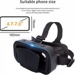 techking (𝙂𝙍𝘼𝘽 𝙏𝙃𝙀 𝘿𝙀𝘼𝙇 𝙒𝙄𝙏𝙃 20 𝙔𝙀𝘼𝙍𝙎 𝙒𝘼𝙍𝙍𝘼 𝙉𝙏𝙔) Virtual Reality Headset with inbuilt Touch Button for Mobiles for VR Gaming | Compatible with More Than 700+ Mobiles image 3