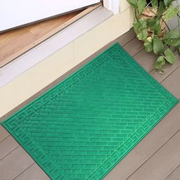 HOKIPO Green Textured Anti-Skid Doormat-28