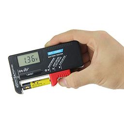 Universal Digital LCD AA/AAA/C/D Button Cell Battery Voltage Tester-Checker New image 1