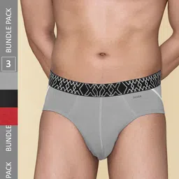 XYXX Men Pack Of 3 Super Combed Cotton Sprint Briefs XYBRF3PCKN852-image-21