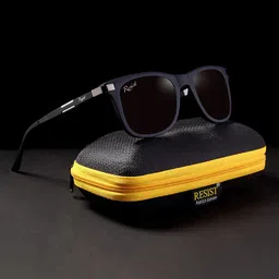 RESIST EYEWEAR Unisex Lens & Wayfarer Sunglasses With UV Protected Lens ISIDOREBFBLACK-11