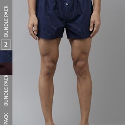 THE BEAR HOUSE Pack Of 2 Assorted Cotton Boxers TBH-CANARD-R-image-85