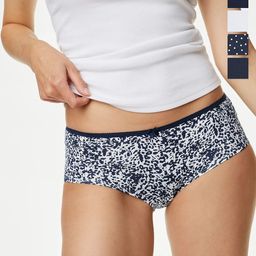 Marks & Spencer Pack Of 5 Low Rise Hipster Briefs-image-81