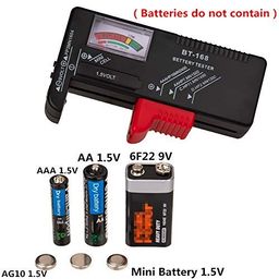 pgzsy 2 Pack Battery Tester, Universal Battery Checker for AA/AAA/C/D / 9V / 1.5V Button Cell Batteries image 4