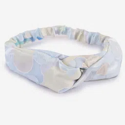 BuckleUp Girls Beige & Blue Hairband-image-87