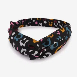 BuckleUp Girls Black & Yellow Hairband-image-63