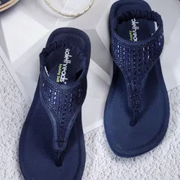 Solethreads Embellished Open Toe Flats image 1