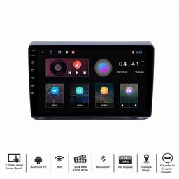modishombre Modorwy 9 Inches Advanced Android System for Mahindra Old Thar 2010-2020 with 2GB / 32GB RAM & ROM Gorilla Glass/Full HD Display/WiFi/GPS/SWC and Rear Parking Camera Frame with Socket image 2