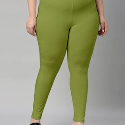 SANADO Plus Size Ankle Length Leggings-image-78