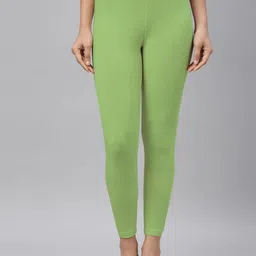 SANADO Ankle Length Cotton Leggings-image-127