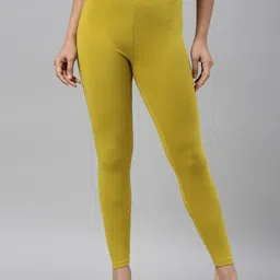 SANADO Mid Rise Ankle Length Leggings-image-38