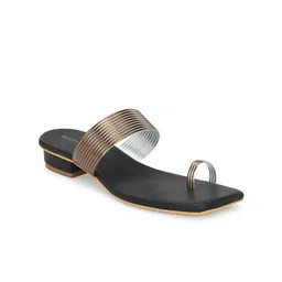 CLOG LONDON Textured One Toe Block Heels image 2