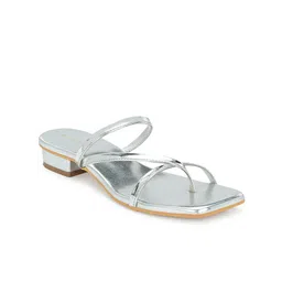 CLOG LONDON Strappy Square Toe Block Heels image 5