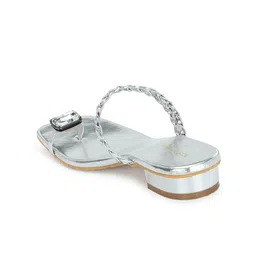 CLOG LONDON Braided One Toe Block Heels image 5