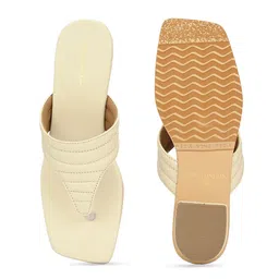 CLOG LONDON Textured Open Toe Block Heels image 3