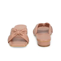 CLOG LONDON Knotted Open Toe Block Heels image 3