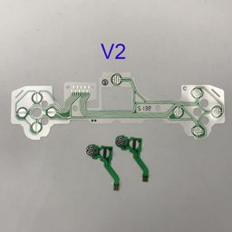 limentea Conductive Film Keypad Flex Cable for PS5 Version 1.0 2.0 Controller Button Ribbon Circuit Board Replacement (Latest V2.0) image 3