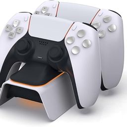 GENERIC Upgraded Compatible with PS5 Controller Charger USB, Compatible with PlayStation 5 Charging Station with LED Indicator image 2